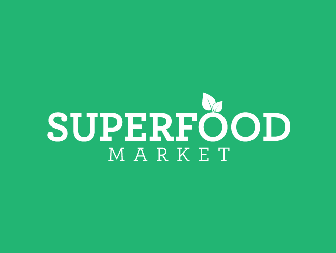 logo design - superfood market